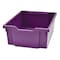 Gratnells Storage Tote Tray, Plum Purple, Polypropylene, 6 PK F0205P6 - alternate 2